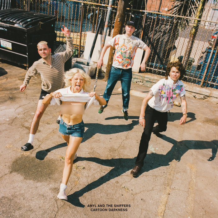 Cover art for Amyl & The Sniffers – Cartoon Darkness