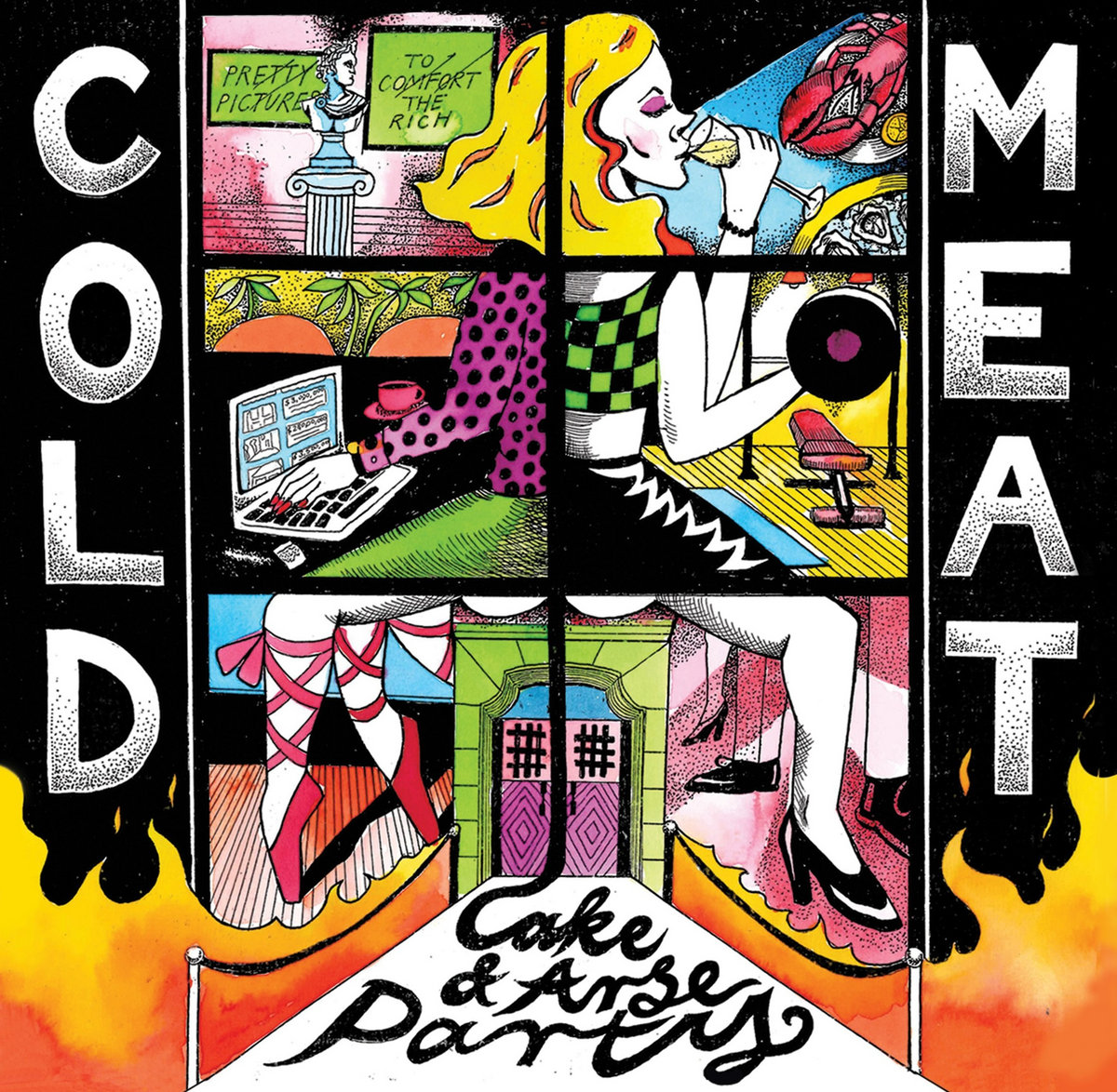 Cover art for Cold Meat – Cake and Arse Party