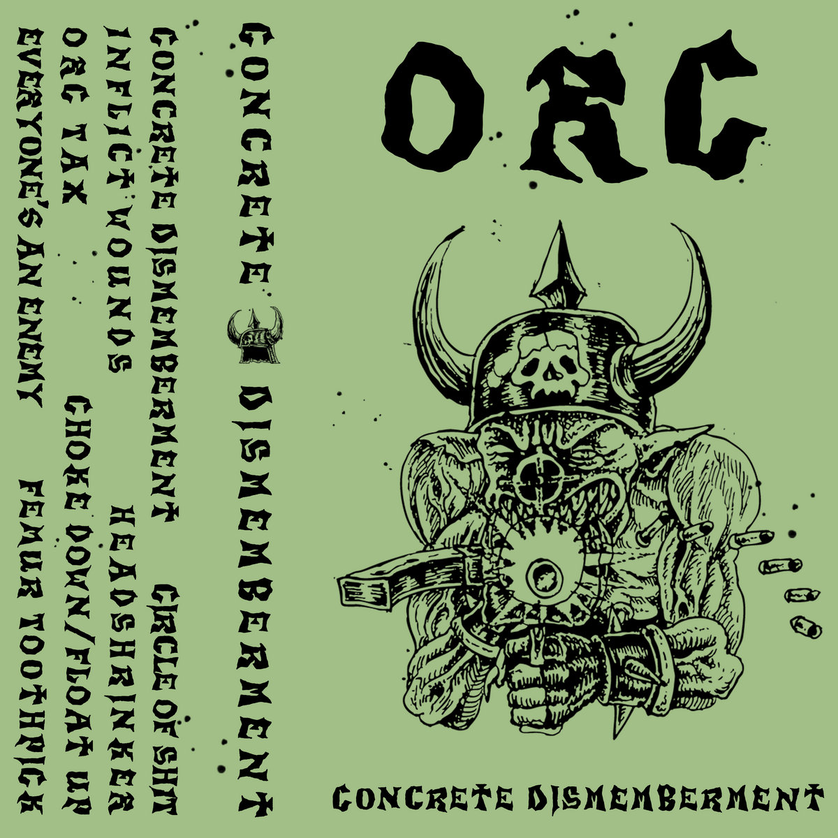 Cover art for ORC – CONCRETE DISMEMBERMENT