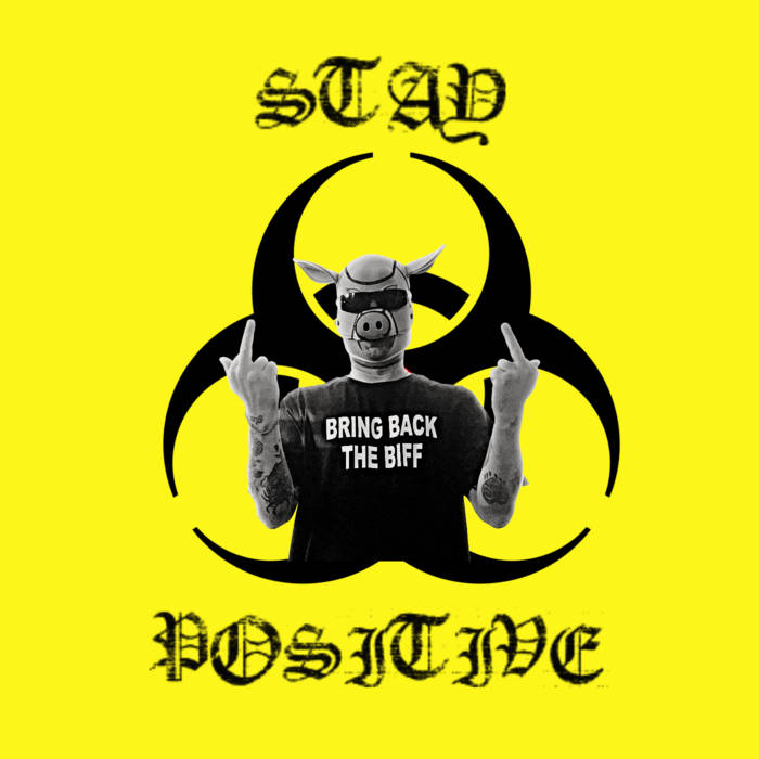 Cover art for GUTTER PIG – STAY POSITIVE