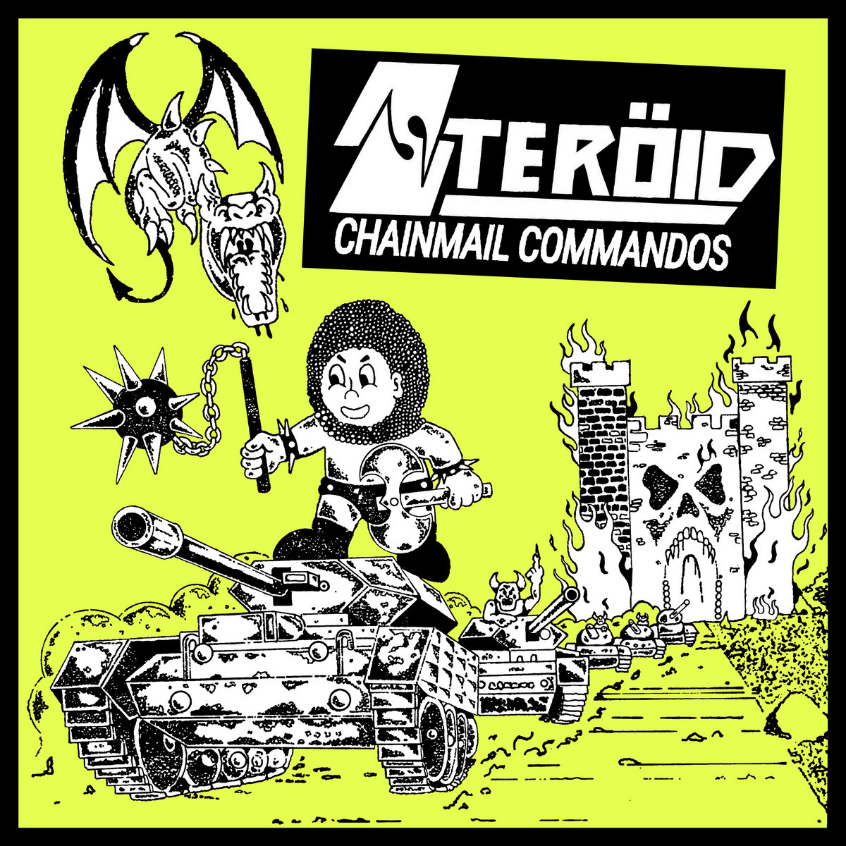 Cover art for STEROID – CHAINMAIL COMMANDOS