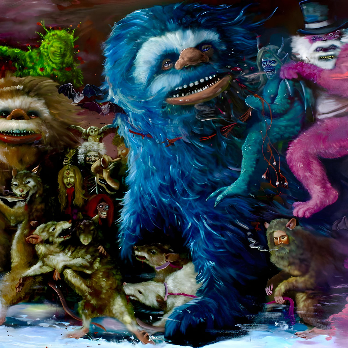 Cover art for Tropical Fuck Storm – Fairyland Codex